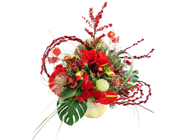 Florist Flower Arrangement - CNY Florist Deco MQ2 - CF20124A3 Photo