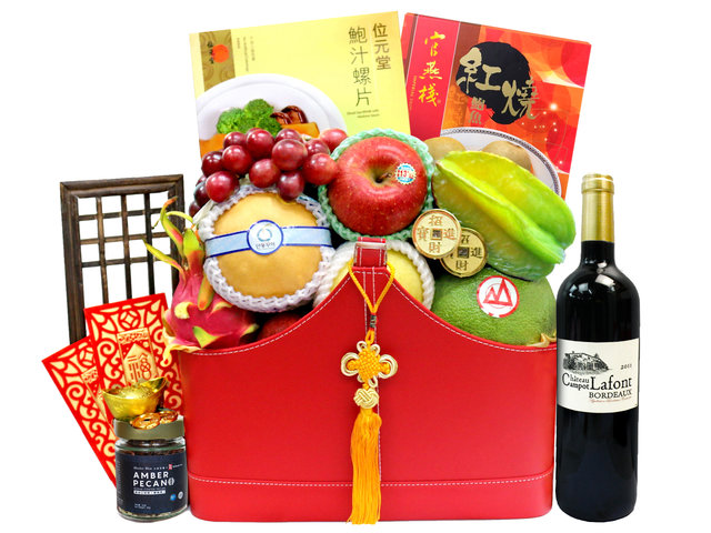 新年果籃Hamper - 農曆新年禮物籃 R67 - L3666722 Photo