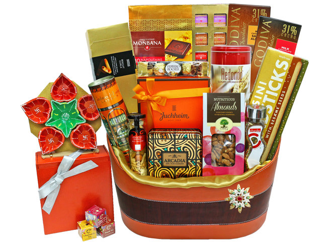 礼物篮Hamper - 印度排灯节Diwali高级美食礼篮 DW08 - L36669480 Photo